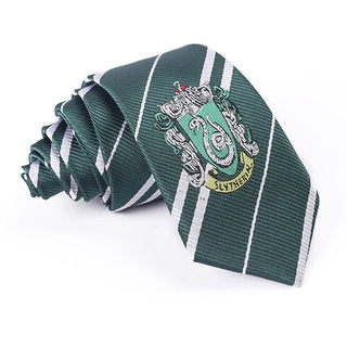 Harry Potter Magic Robe Corbata Gryffindor Slytherin Hufflepuff Ravenclaw De Seda Estilo Colegio Lazo