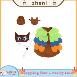 Zhenl búho Halloween navidad mascota ropa vestido divertido nuevo Peculiar cómodo disfraz de cachorro para