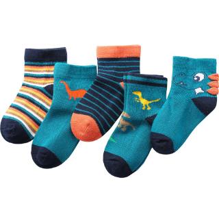 5 pares de calcetines de algodón para bebés/calcetines de dibujos animados/calcetines de moda para recién nacidos