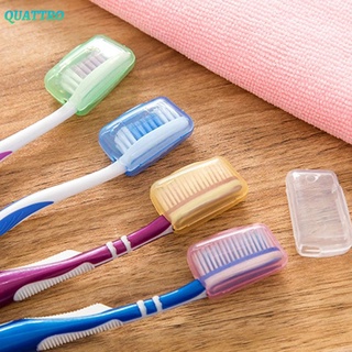 5 unids/set colorido al aire libre de viaje cepillo de dientes cubierta protectora quattro