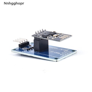 [Nnhgghopr] ESP8266 ESP-01 Serial WiFi Wireless Adapter Module 3.3V 5V For Arduino ESP-01 Hot Sale (2)