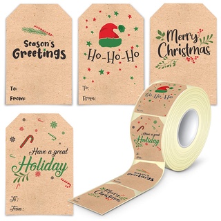 300pc feliz navidad pegatinas sobre tarjetas de regalo paquete sello etiqueta decoración de navidad serie de regalo etiquetas adhesivas