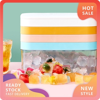 EDY-CJYP Ice Storage Container Healthy Lightweight Convenient Ice Cube Maker Mold Storage Box Container for Home