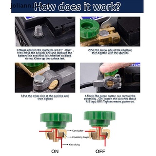 joli interruptor de corte rápido para batería de coche/motocicleta/desconexión rotativa cl