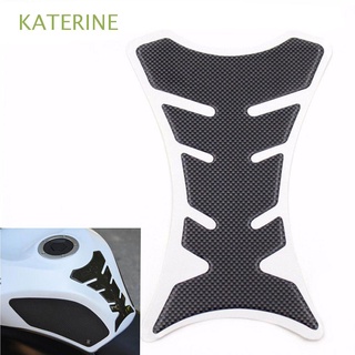 KATERINE Fashion Decal Black Cover Sticker 3D Universal Fish Bone Racing Car Fuel Tank Cap Motorcycle Accessories Tank Pad/Multicolor (1)