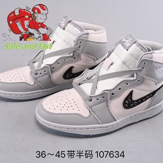 [sp] Nike Air Jordan 1 CR Casual zapatos de baloncesto Nike Jordan zapatos deportivos simples zapatos para correr de los hombres y las mujeres zapatos de alta parte superior zapatos de nueva moda