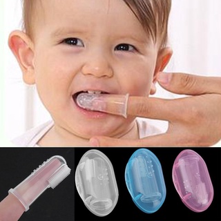 Cepillo De silicona suave masajeador De silicona Para bebés/cepillo De dientes (5)
