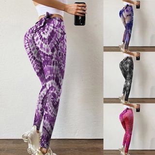 ✨ FuhuangYa 🌫️ Women Printing High Waist Stretch Strethcy Fitness Leggings Yoga Pants