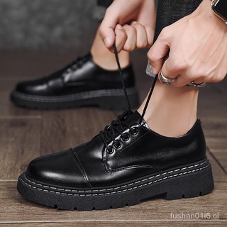 clásico de los hombres de negocios zapatos de cuero formal zapatero cubierto kasut hitam botas kulit-cl5570