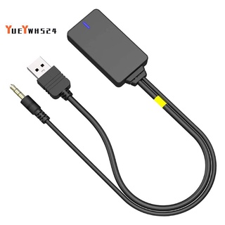 Adaptador inalámbrico Bluetooth entrada de Audio interfaz de música Cable en el coche AUX Cable USB para B-M-W E90 E91 E92 E93