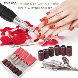Thickbb taladro eléctrico lima de uñas acrílico archivo de arte manicura pedicura máquina portátil Kit BR