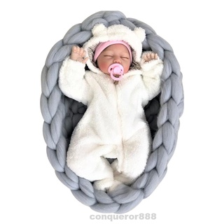 dormitorio accesorios para el hogar fotografía accesorios foto cuna posando bebé cama pequeña (5)