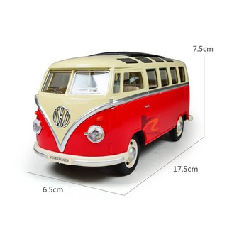 Modelo De Coche Volkswagen T1 Bus 1 : 32 Aleación Fundido A Presión Tire Hacia Atrás Modelos De Juguete De Los Niños (1)