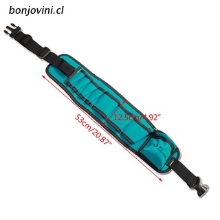 bo.cl Multi-Pockets Waist Utility Belt Organizer Bag Tool Slot Screwdriver Carry Case