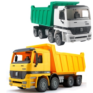 bq simulación grande volcado camión fricción construcción de energía modelo de coche juguete niños regalo