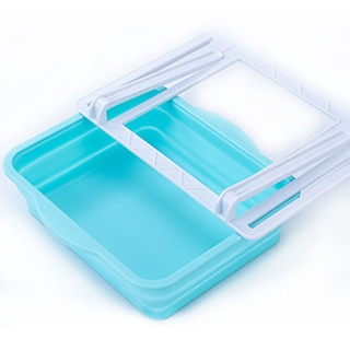 Livi cocina nevera congelador diapositiva cajón tipo ahorro de espacio organizador de almacenamiento caja