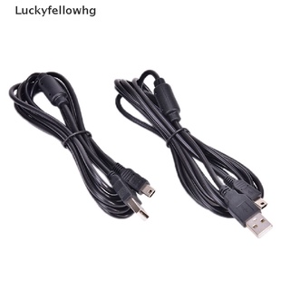 [luckyfellowhg] cable de cargador de control psp ps3 de 1,8 m para playstation 3 a a mini b usb 2.0 [caliente]