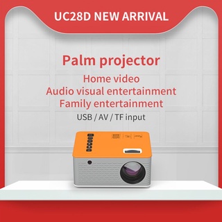High Resolution Uc28D Home Led Projector Portable Mobile Phone Projector
