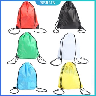 (berlín) mochilas impermeables con cordón para deportes al aire libre mochilas de almacenamiento mochila