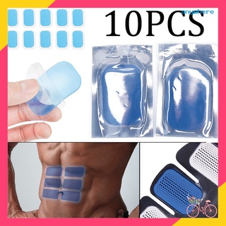 [any] 10 almohadillas de hidrogel gel abdominal equipo de fitness máquina pegatinas para ems ab