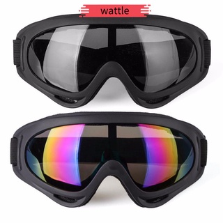 Wattle Unisex lente marco a prueba de polvo gafas de esquí invierno a prueba de viento nuevo Moto ciclismo deportes al aire libre protector Snowboard gafas gafas/Multicolor