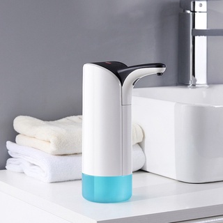 contacto gratis portátil usb automático de inducción de espuma de lavado teléfono móvil infrarrojo de inducción de espuma dispensador de jabón (1)