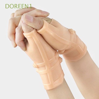 DOREEN1 Silicone Thumb Stabiliser Elastic Wrist Compression Wrist Brace Carpal Tunnel Post-surgery Tenosynovitis 1Pcs Typing Pain Pain Relief Wrist Support Brace