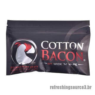 (Ref3) cigarrillo electrónico de Bacon 2x 100% algodón versión dorada Apto Para Rda Rta Atomizador (5)
