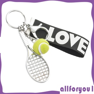 [temporada Límite] Mini raqueta De tenis llavero ligero exquisito deportivo encanto novedad raqueta De tenis Bola llave anillo De regalo deportivo Para