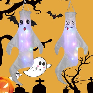 oglinewii halloween fantasma windsock luz led colgante espeluznante fantasma flagprops decoraciones cl