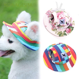 nonagesim tocado mascota lona gorra playa cachorro al aire libre perro gorra accesorios mascota producto nuevo adornos visera sombrero