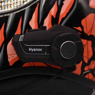 Hysnox HY-01S motocicleta BT intercomunicador con casco BT auriculares impermeable Universal sistema de comunicación para bicicleta motocicleta (2)