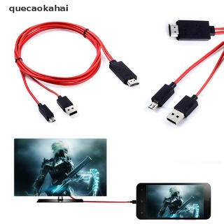 quecaokahai Micro USB To HDMI 1080P HD TV Cable Adapter For Android Phones Samsung CL