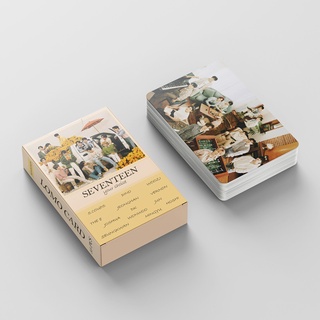 55pcs/set KPOP SEVENTEEN Photocards 2021 Your Choice Album LOMO Card Postcard