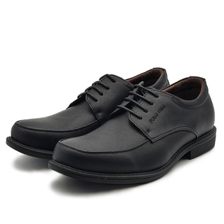 POLO HILL Men Business Plain Toe Derby Shoes PMOF-1026