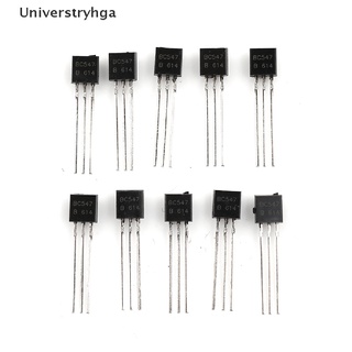 [universtryhga] 100pcs bc547 a-92 npn 45v 0.1a componente transistor ne venta caliente