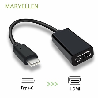 MARYELLEN Monitor Type-C A HDMI AV Tipo Cable Adaptador TV USB 4K Macho Femal Convertidor/Multicolor