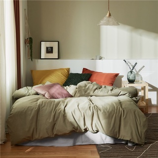 Mashup Style 100% algodón 4 en 1 juego de sábanas sábana de almohada impresa manta conjunto individual tamaño Queen con cremallera sin relleno