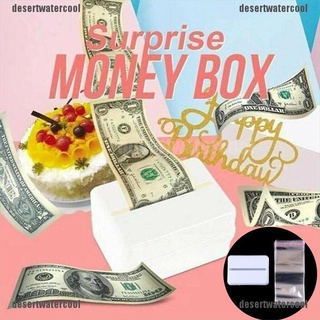decl sorpresa cumpleaños tarta topper caja de dinero cake-atm feliz cumpleaños retirar dinero 210906