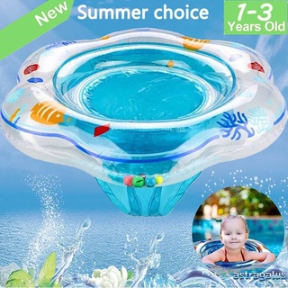 niños bebé anillo de natación durable inflable flotador piscina anillo doble a prueba de fugas tren de seguridad de agua de juguete piscina astraqalus