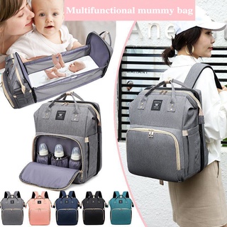 Bebé pañal pañal mochila maternidad gran capacidad momia bolsa de viaje Beg bolsas