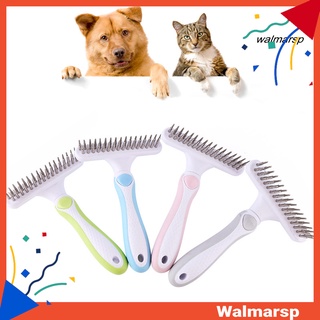 [wmp] cepillo removedor de pelo para perros/gatos/peine de rastrillo para mascotas/masajeador/herramienta de aseo