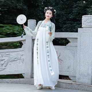 Bordado tradicional chino ropa completa busto cintura falda elegante disfraz Hanfu túnica vestido de hadas carnaval trajes para las mujeres (2)
