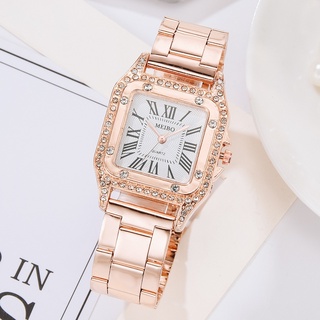 Reloj de pulsera elegante clásico de moda hermosa para mujer