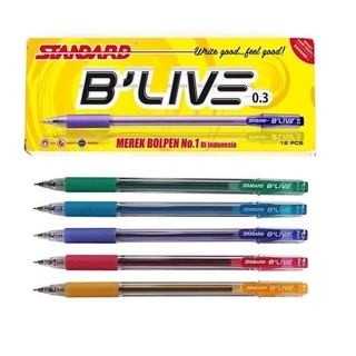 Bolígrafos B'Live estándar de 0,3 mm