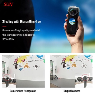 sun lens capuchón adecuado para insta one x2 protector cubierta de polvo accesorios (1)