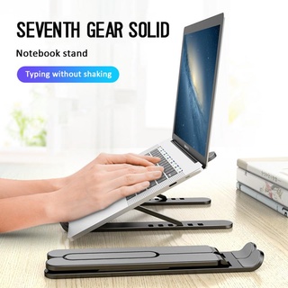 Abs portátil Tablet soporte ajustable plegable portátil soporte de escritorio monta accesorios de ordenador portátil para Macbook Pro Air Notebook soporte (1)