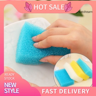 [hc]2 pzs cepillo de esponja multifunción para limpieza de platos/herramienta de cocina para el hogar