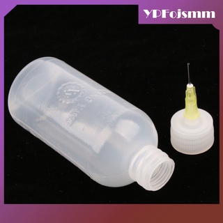 12pcs 50 ml aplicador de pegamento líquido botella de aceite gotero punta de precisión botellas