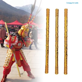 Monkey Wushu Sticks automático de acero inoxidable a prueba de óxido mono rey para lugares escénicos feria del templo
